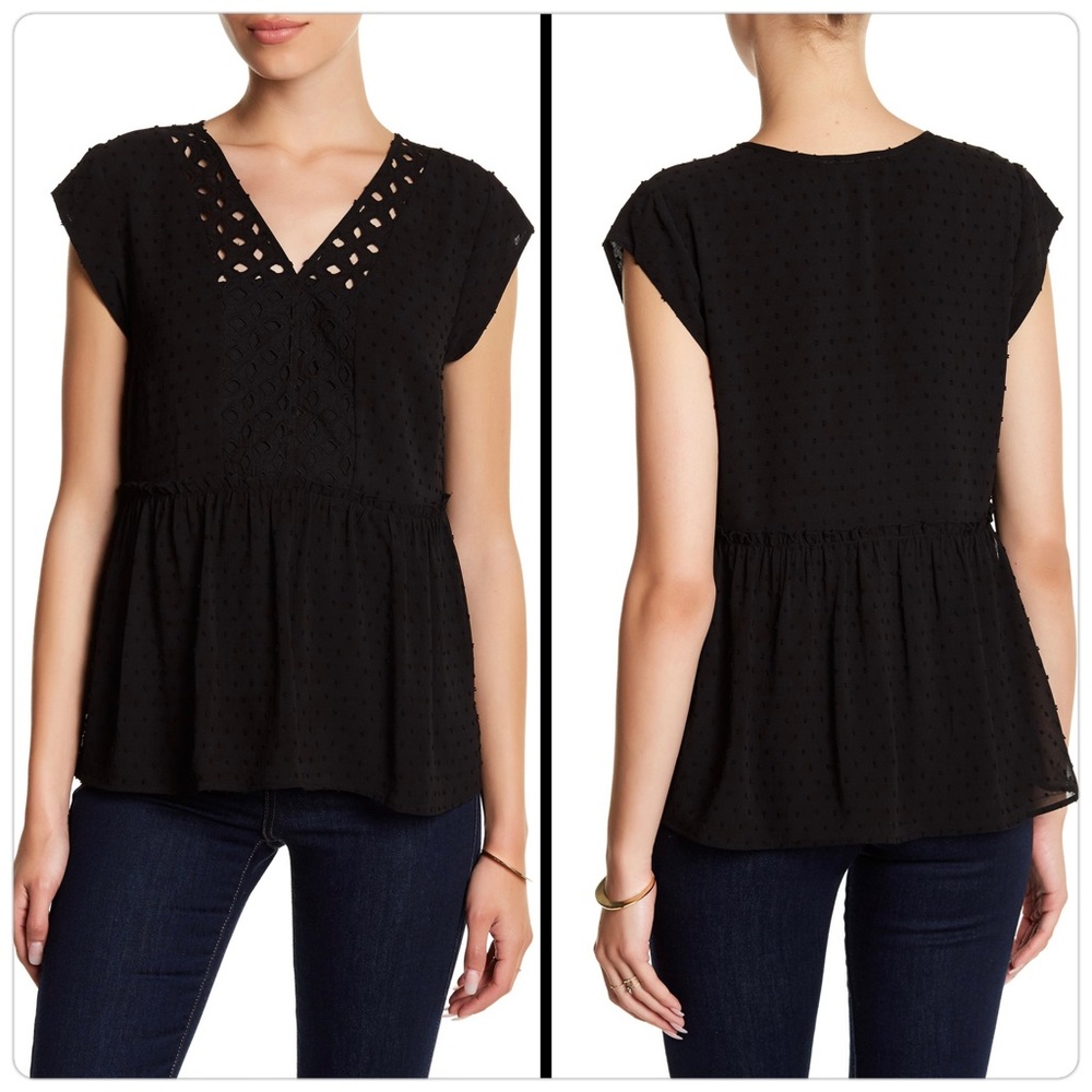 Embroidered Blouse (petite) DR2 by Daniel Rainn